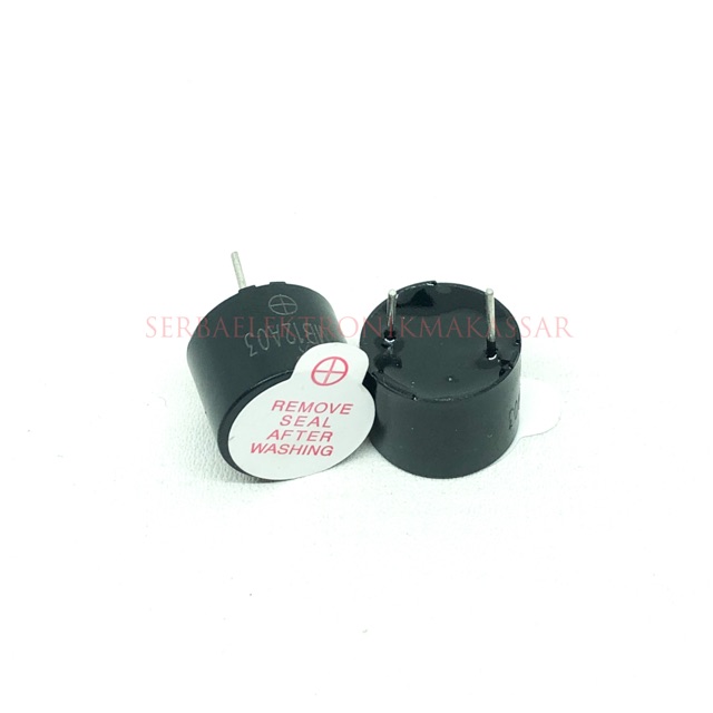 Buzzer Aktif 3V Hitam Kecil