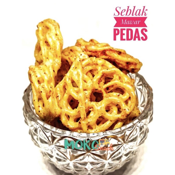 

Snack Cemilan Seblak Mawar Pedas 1 Kg