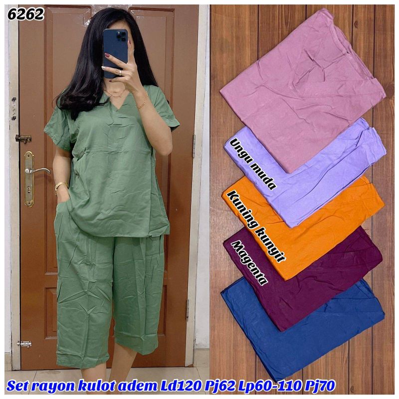 JL 6262 SETELAN RAYON POLOS 7/8