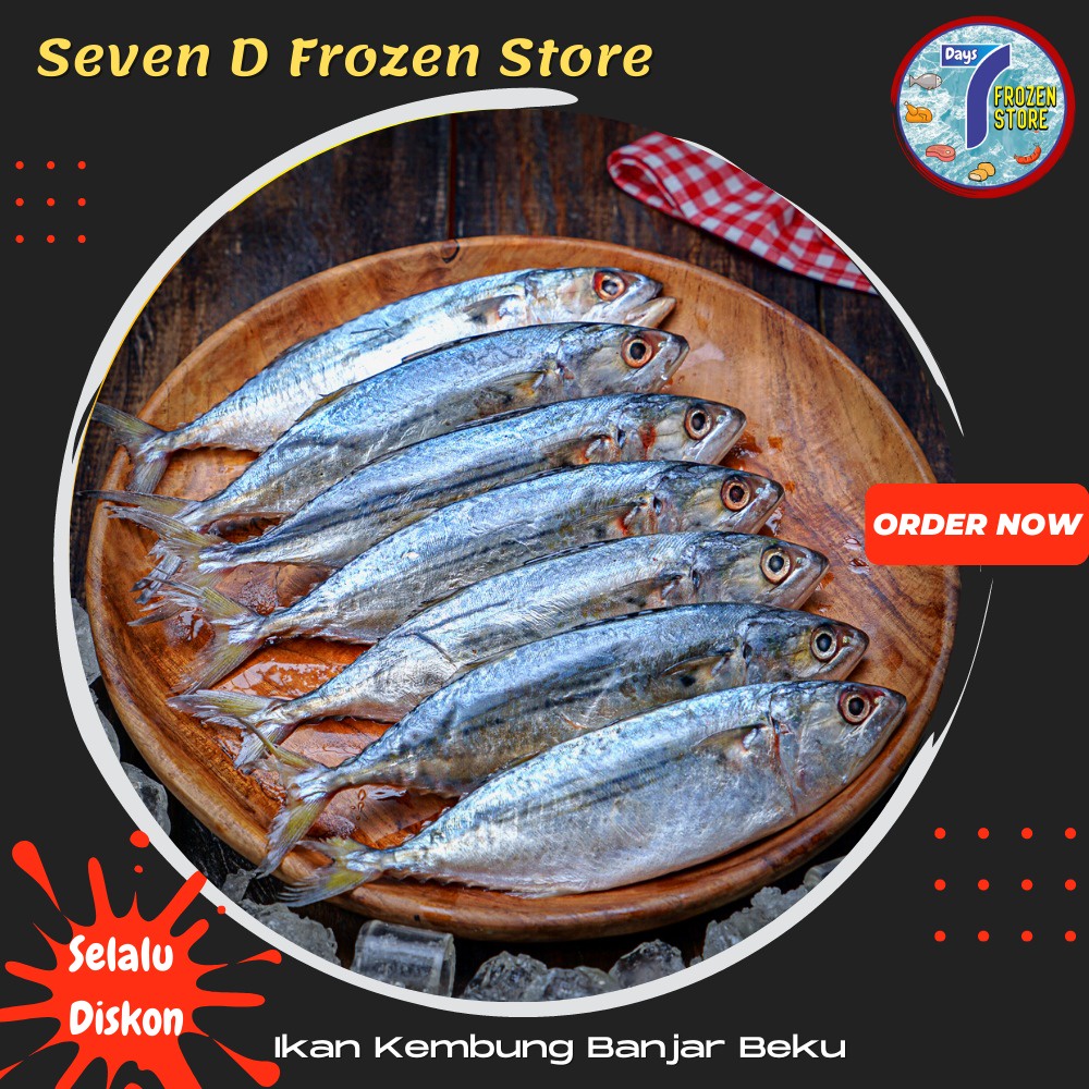 Jual Ikan Kembung Banjar Beku Kemasan 1 Kg Shopee Indonesia