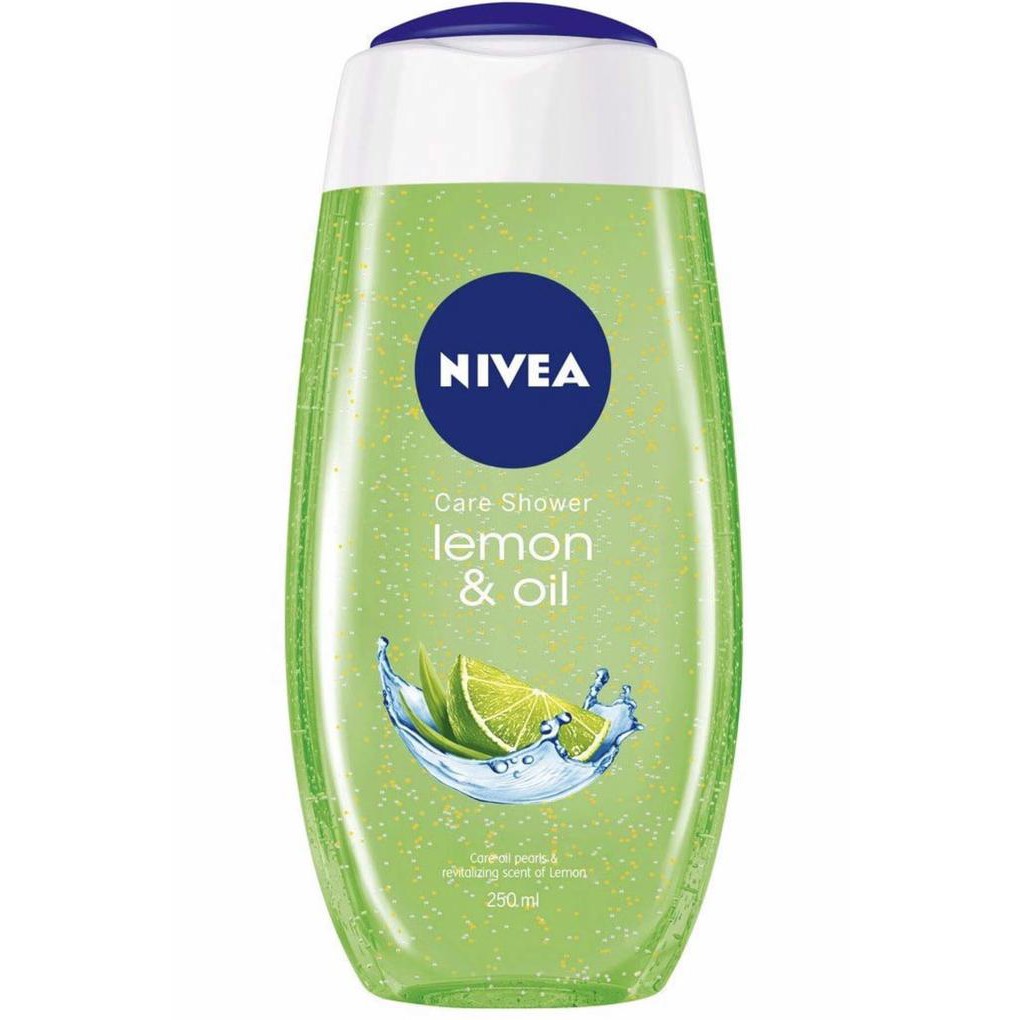NIVEA BATH CARE LEMON AND OIL SHOWER GEL - 250 ML