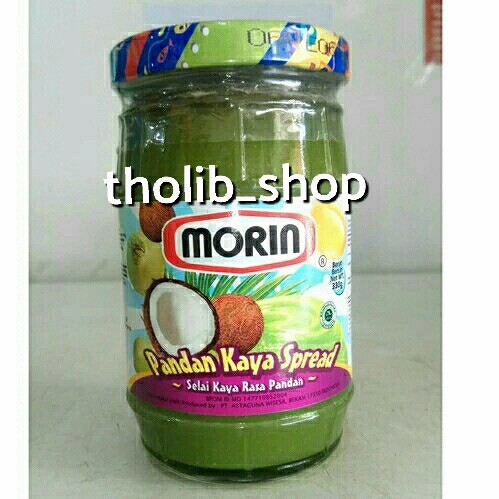 

selai morin pandan kaya spread 330gr jar