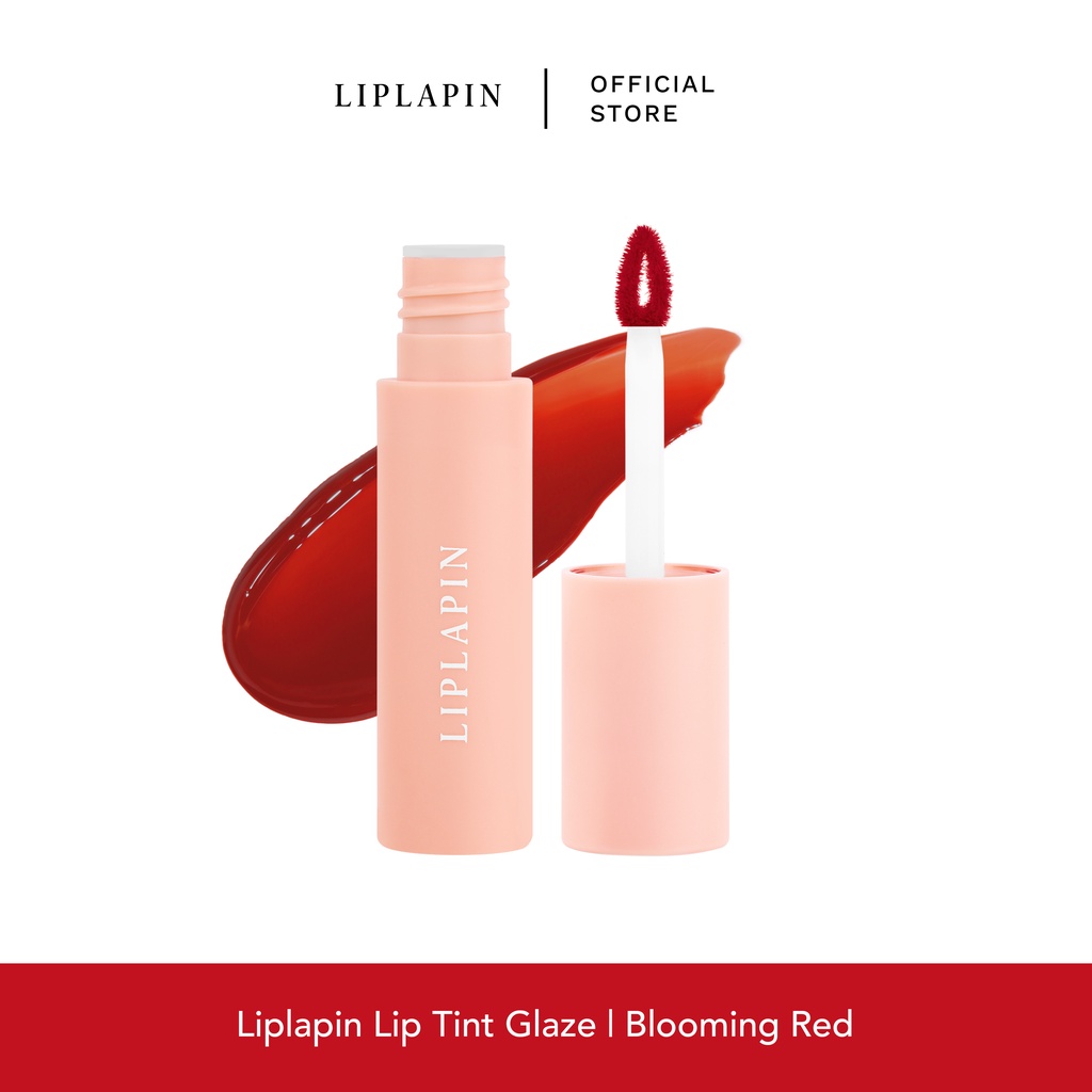 Liplapin Lip Tint Glaze - Blooming Red