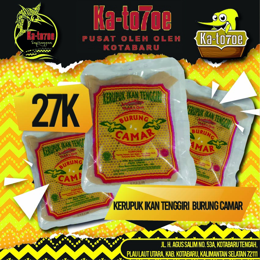 

Kerupukikan tenggiri Burung Camar