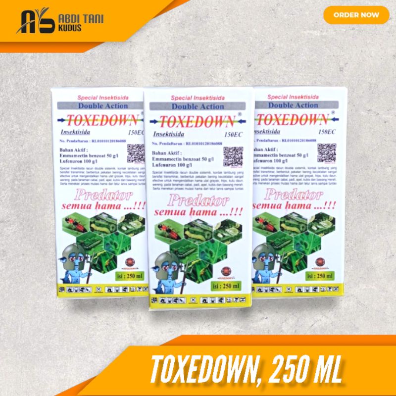 TOXEDOWN 150 EC 250 ML INSEKTISIDA PREDATOR SEMUA HAMA