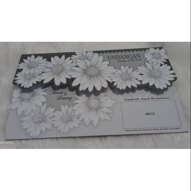 Blangko Undangan Erba 88212 (FREE PLASTIK OPP) / UNDANGAN / BLANGKO UNDANGAN / ERBA / UNDANGAN NIKAH