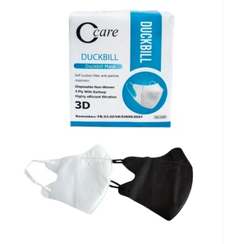 masker duckbill c-care 4ply warna warni isi 50 pcs