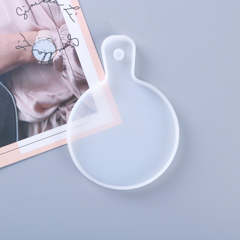 Moonlight" Serving Board Tray Crystal Epoxy Resin Mold Coaster Plate Casting Silicone Mould