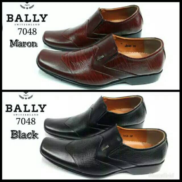 sepatu bally kulit asli