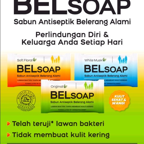 BELSOAP 65GR Sabun Antiseptik Belerang Alami