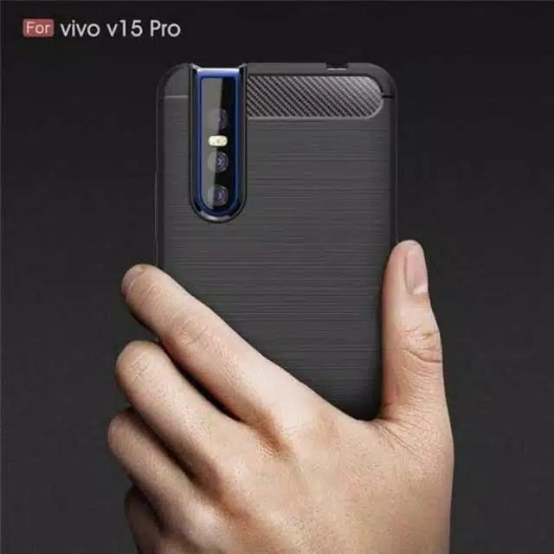 Case Vivo V15 Pro Ipaky Fiber Carbon ultimatte