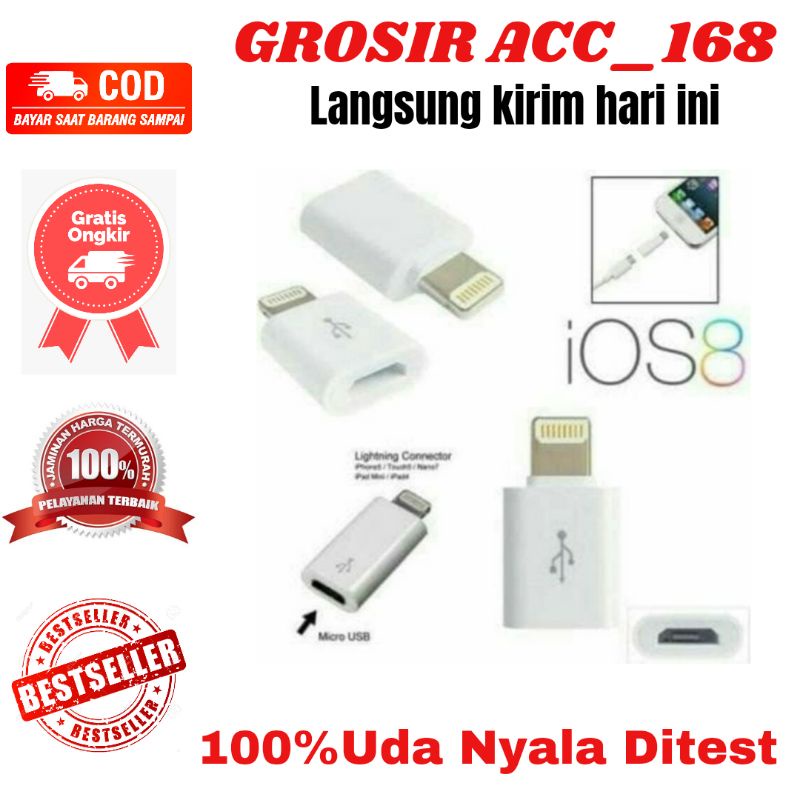 Conector/Adpater sambungan Hp Micro To lighting