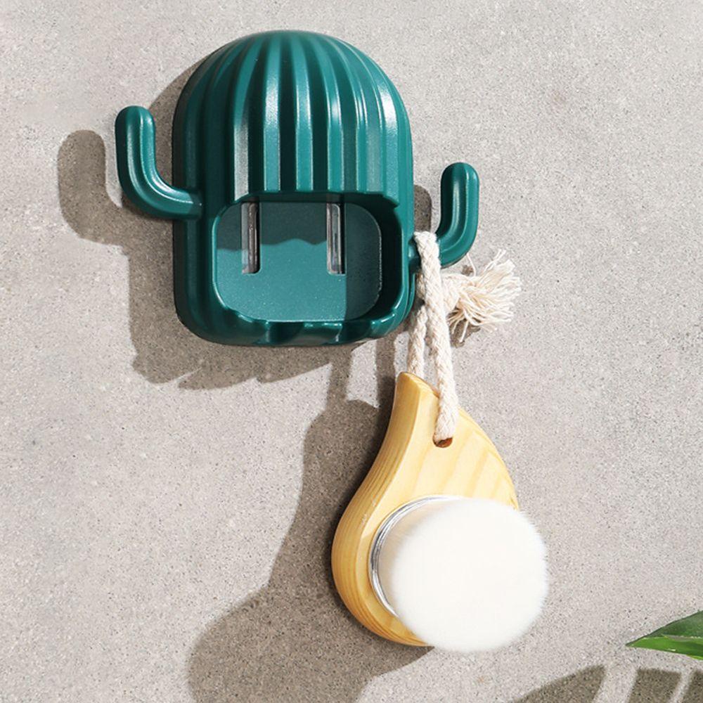 Top Sikat Gigi Pemegang Mulus Rumah &amp; Tamu Perekat Diri Rak Saluran Air Yang Dipasang Di Dinding Rak Penyimpanan