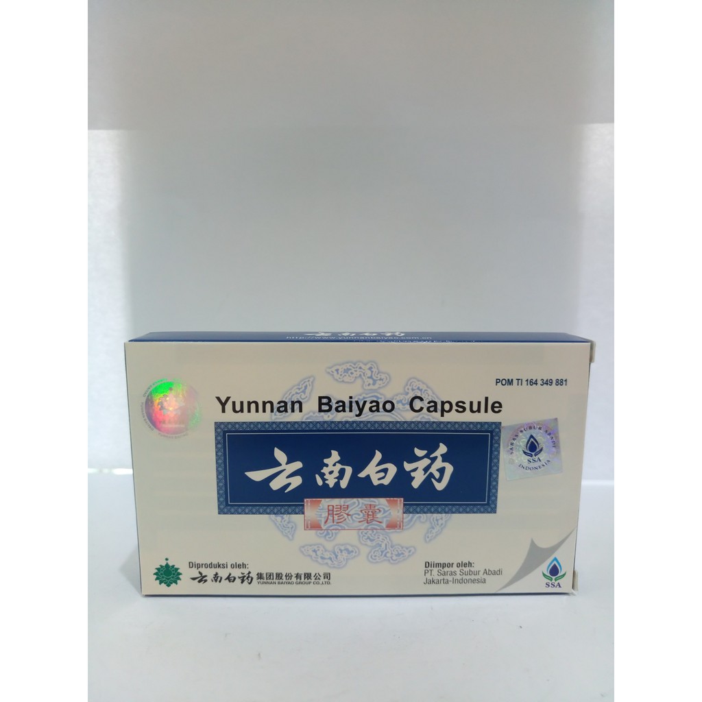 

Obat Luka Yunnan Paiyao Special Box Biru isi 16 Kapsul [HERBAL SURYA]