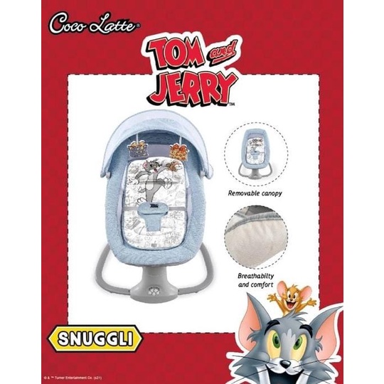 Snuggli Cocolatte Tom&amp;Jerry CL08113 / Kursi Makan Anak