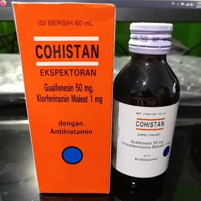 COHISTAN EXPECTORANT SIRUP 60 ML