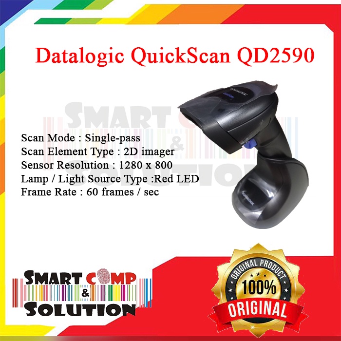 SCANNER BARCODE DATALOGIC QD2590 / QD-2590 2D pengganti QD2430