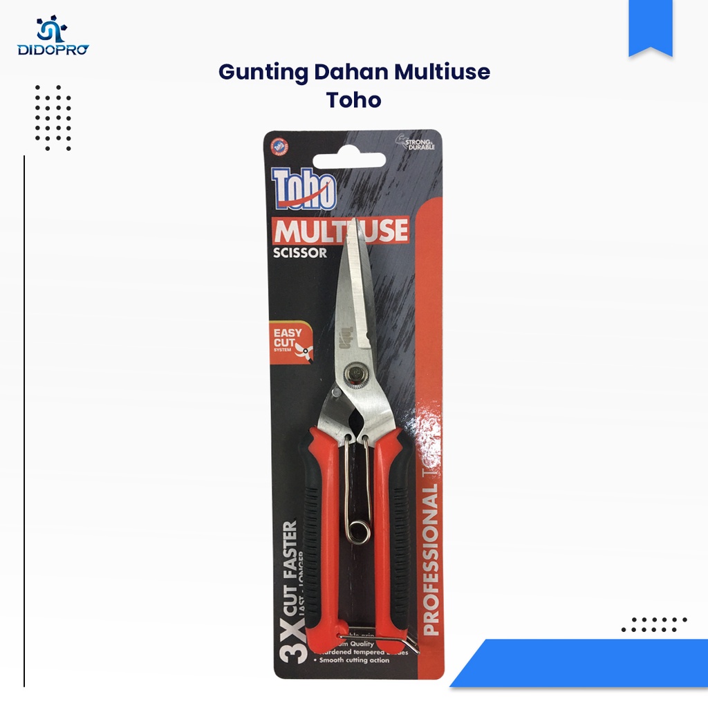 Toho Gunting Serbaguna Gunting Dahan Ranting Tanaman Gunting Holo Multi-Use Scissors Multifungsi