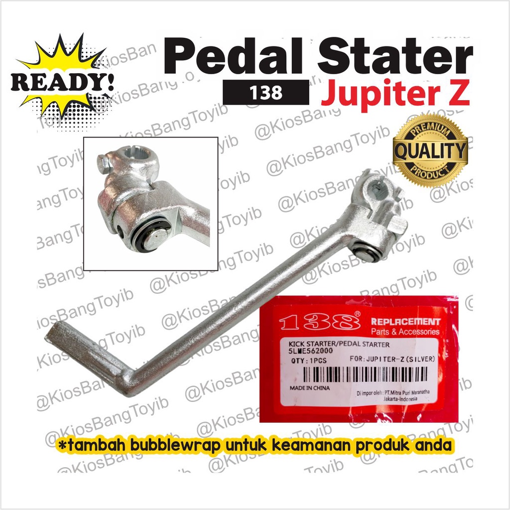 Pedal Kick Stater Starter/Engkol/Selah Yamaha Jupiter Z -(138)-