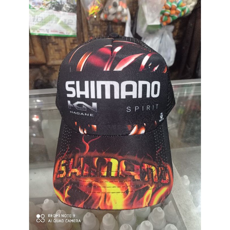 Topi Pancing Shimano/ Topi pancing gambar random