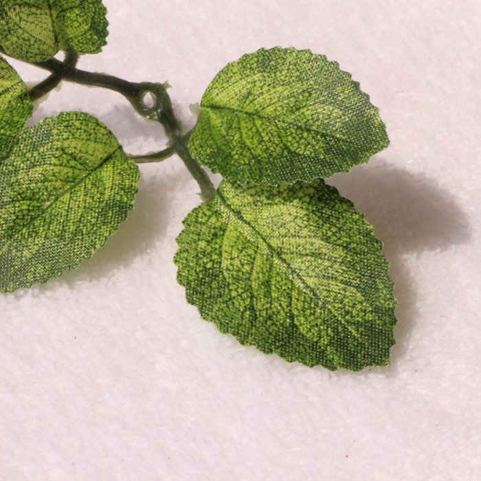 PLHM daun plastik hiasan natal tanaman artificial palsu bunga dekorasi