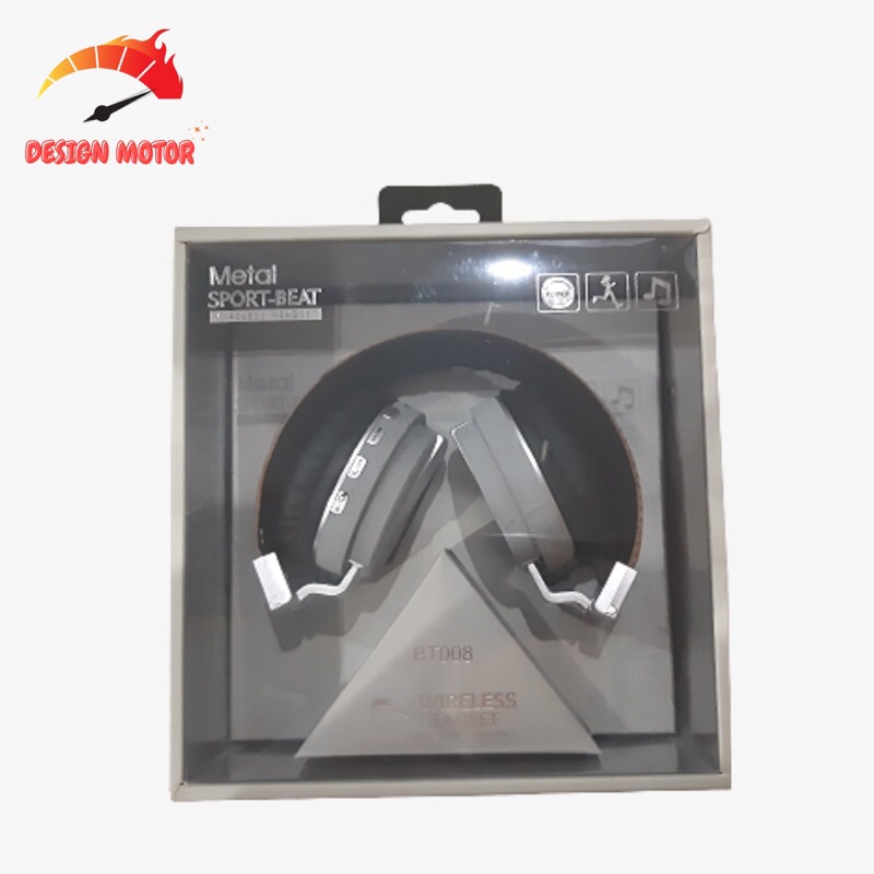 Wireless Headset Metal Sport Beat Wireless Headset Lipat Wireless Headset Tren Wireless Headset Gami