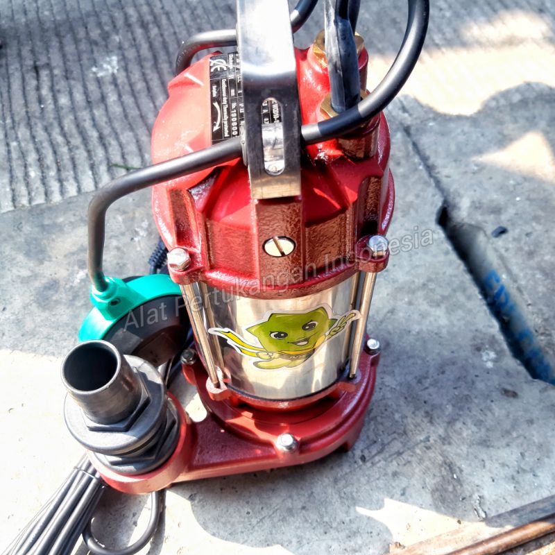 FLYKE Pompa Celup Air Kotor Otomatis Wasser 3 inch 1 Phase / Pompa Celup Kolam Ikan Sumur