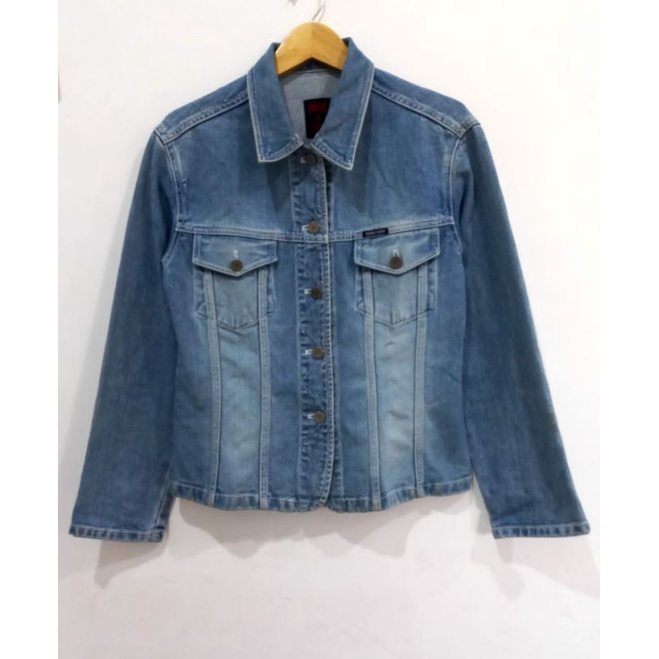 Jaket Jeans PIERRE CARDIN #jaketjeans #jaketjeanssecond #jaketjeansbranded #jaketsecondbranded #jean