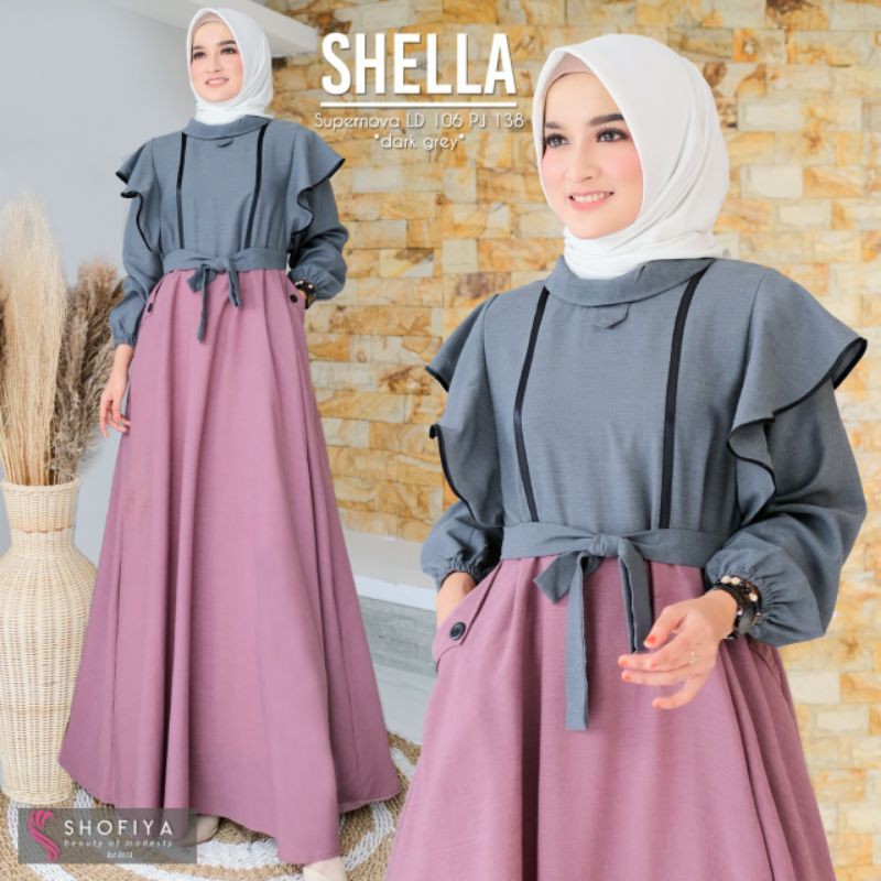 SHELLA DRESS BY SHOFIYA || ORI SHOFIYA
