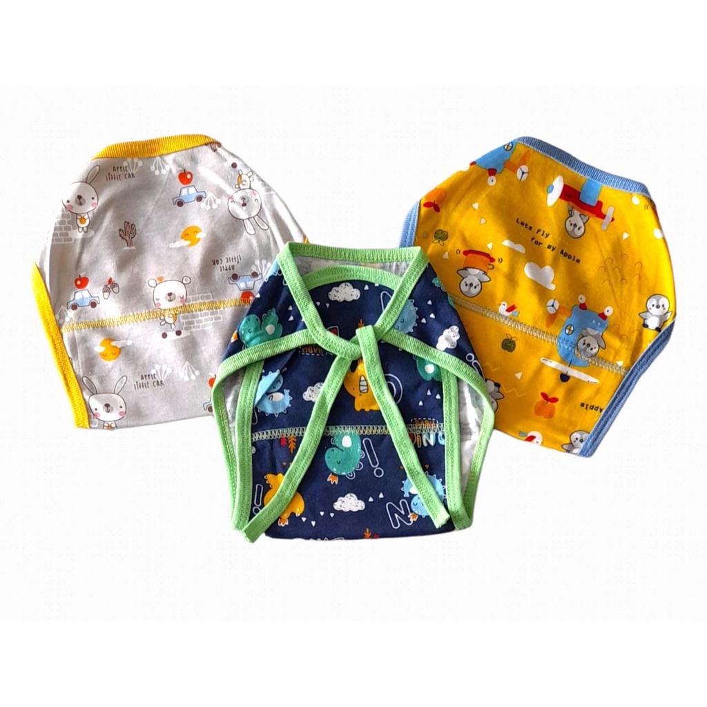 Popok Bayi Kain Popok isi 6 pcs Popok Vinata Ful print