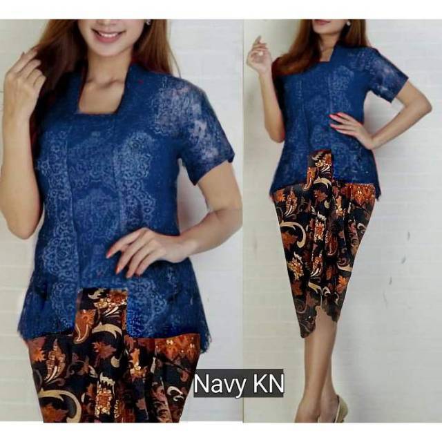  Baju  setelan kebaya brokat  vina warna Shopee  Indonesia