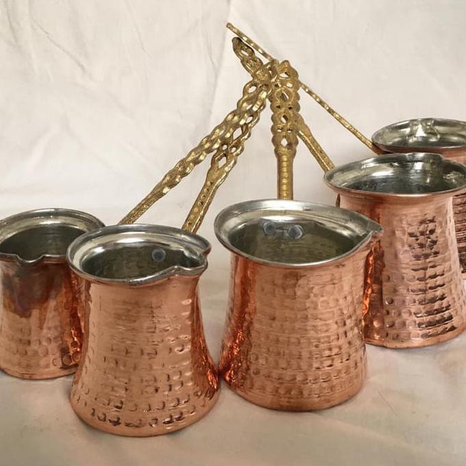 Ibrik Tembaga Penyeduh Kopi Asli Turki