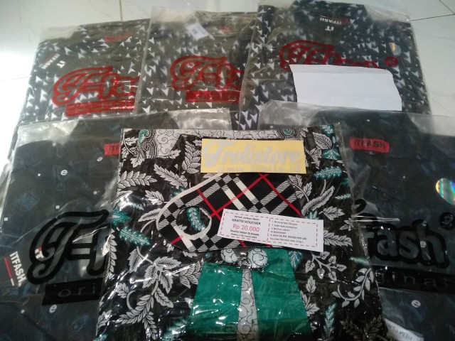 Trolis Size M L Flash Sale Grosir Grup Batik Wanita Atasan Cewek Remaja Modern Grupall Trolistore