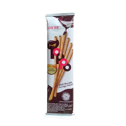 

LOTTE Toppo Coklat cokelat Biskuit Stik ecer