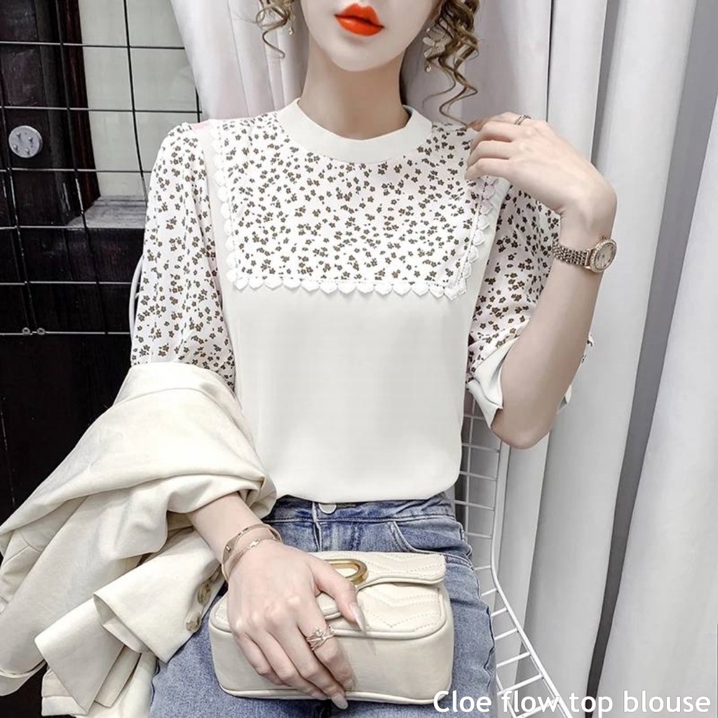 Cloe flow top blouse - Thejanclothes