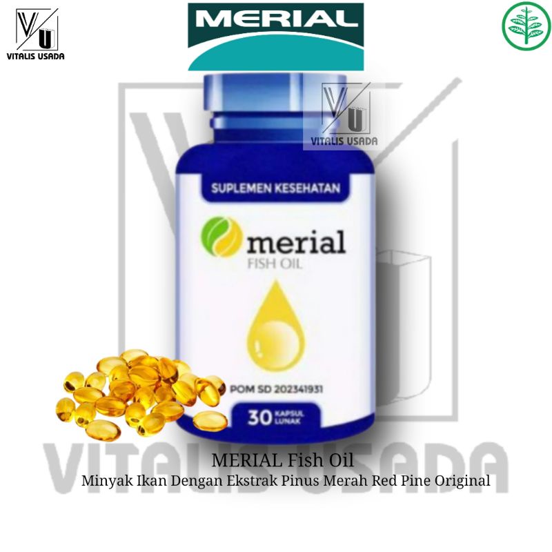 Merial Fish oil membantu menjaga imunitas tubuh