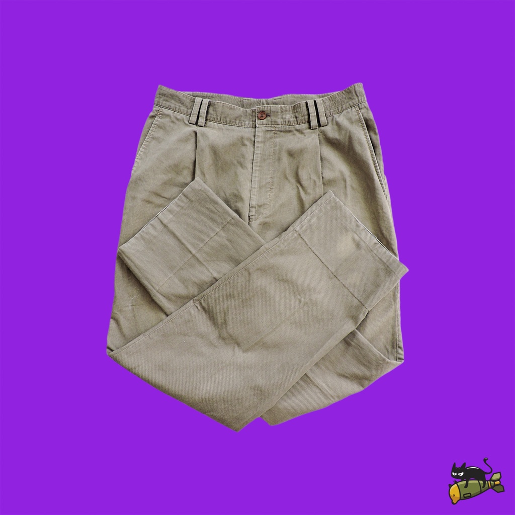 Lanvin Collection Long Pants (Brown)