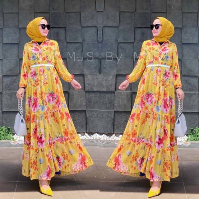Tunik Zara Bunga kuning