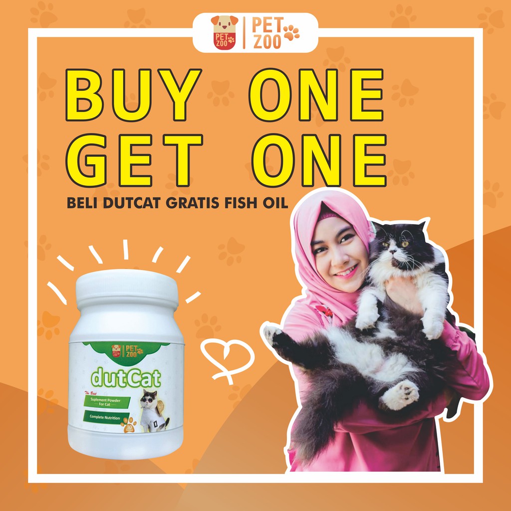 [D07] KUCING VITAMIN KUCING NAFSU MAKAN GEMUK CAT FOOD MAKANAN KUCING OBAT KUCING BULU RONTOK DUTCAT