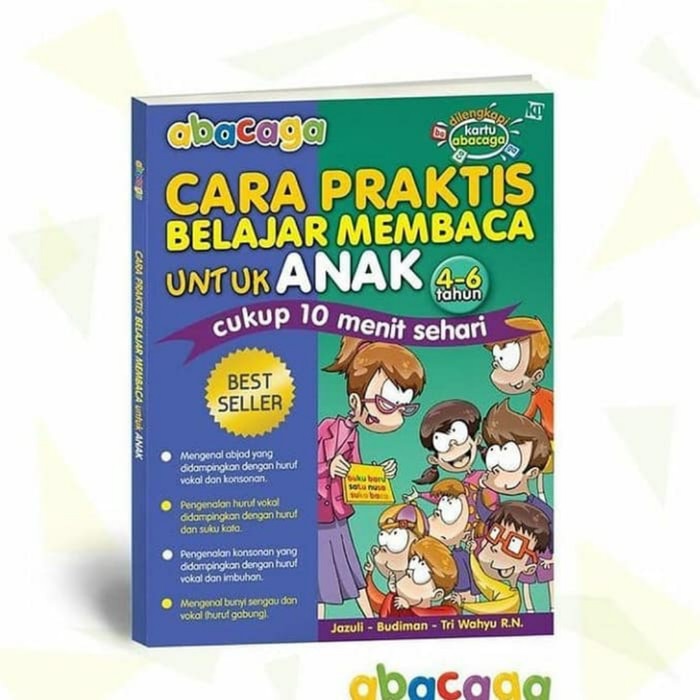 

❤BISA COD❤ Abacaga;Cara Praktis Belajar Membaca untuk Anak