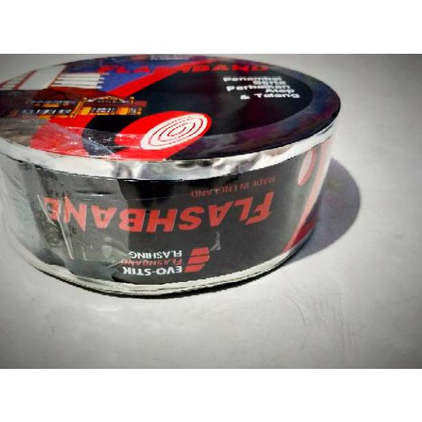 {M-EZU) {➸) FLASHBAND LAKBAN LEM ATAP SENG ASBES ANTI BOCOR TAMBAL PENAMBAL ATAP GENTENG ASBES TALAN