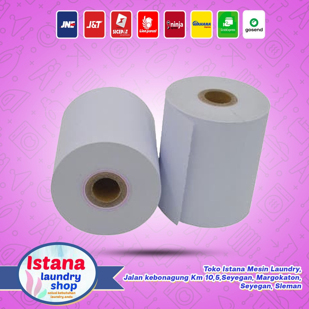 

Kertas Thermal Struk 80x40mm