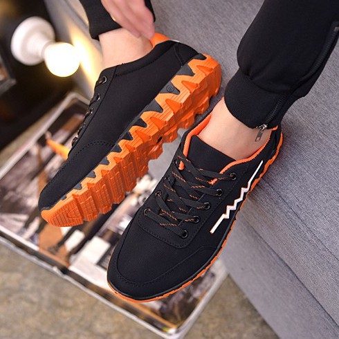 RYX - Vibrant Mono Sepatu Mesh Sneakers Olahraga Pria Fashion Casual - Ori Import