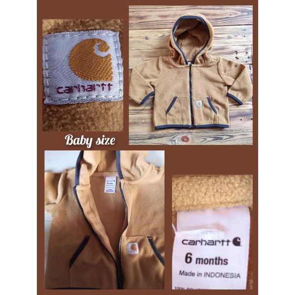 jacket baby carhartt original branded