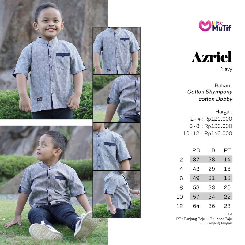 SARIMBIT MUTIF BRAVINA NAVY BRAIANO NAVY AUREL AZRIEL ORIGINAL MUTIF