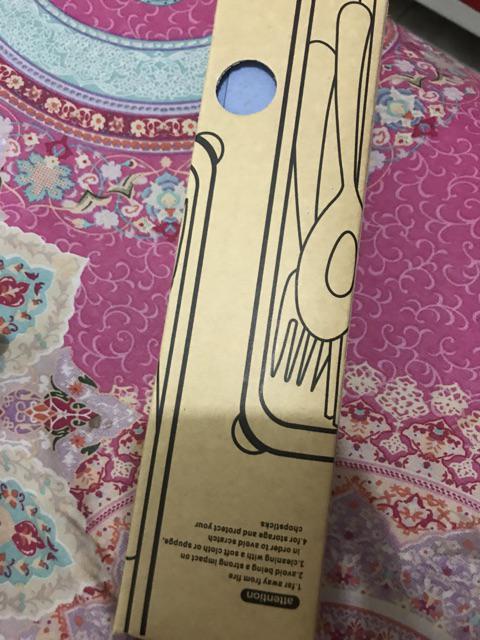 Fantacy.id Sendok Garpu Sumpit Set Cutlery Set Portable Travel Peralatan Makan Set Bahan Gandum