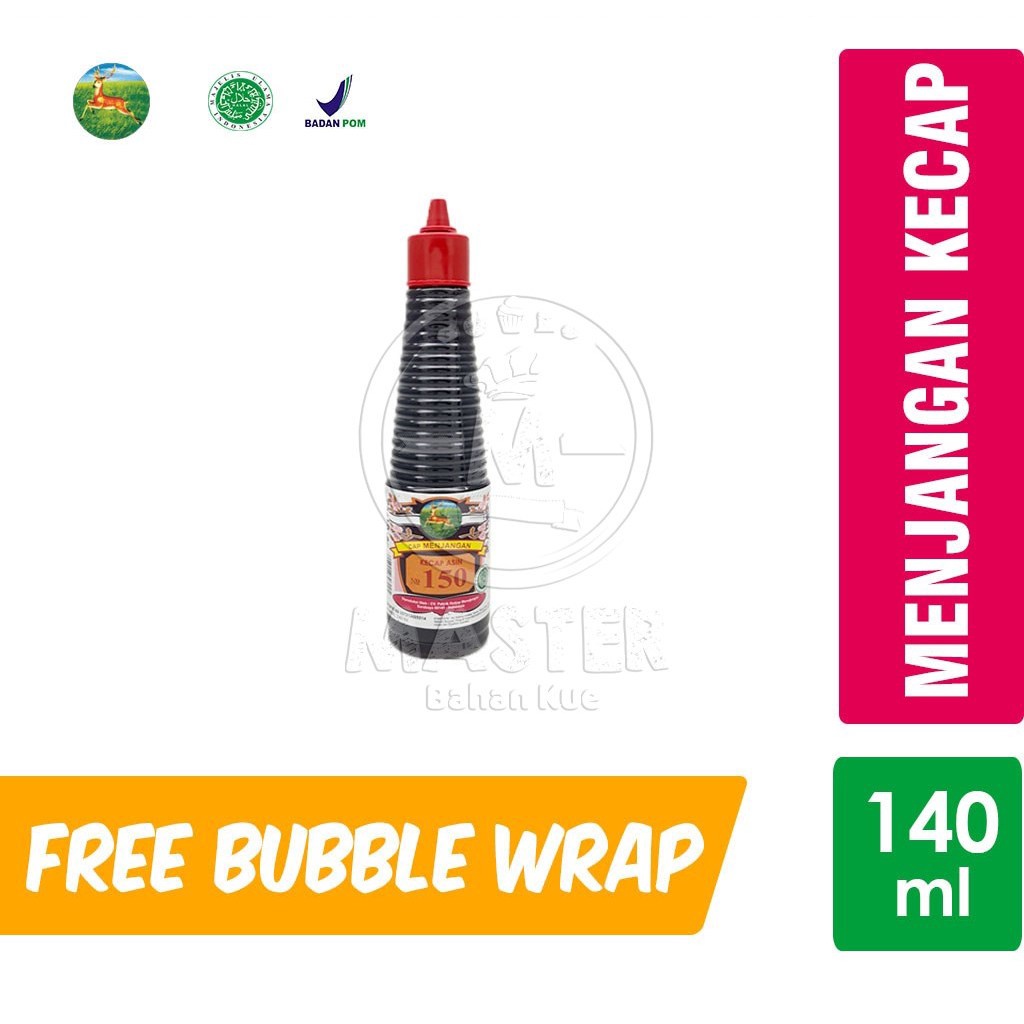 

Kecap Asin Menjangan No 150 [Kecil 140 ml]