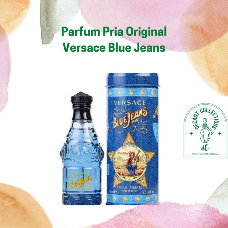 Parfum Pria Original Versace Blue Jeans EDT