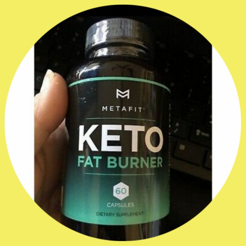 Metafit Keto Fat Burner Obat Pelangsing Badan Asli