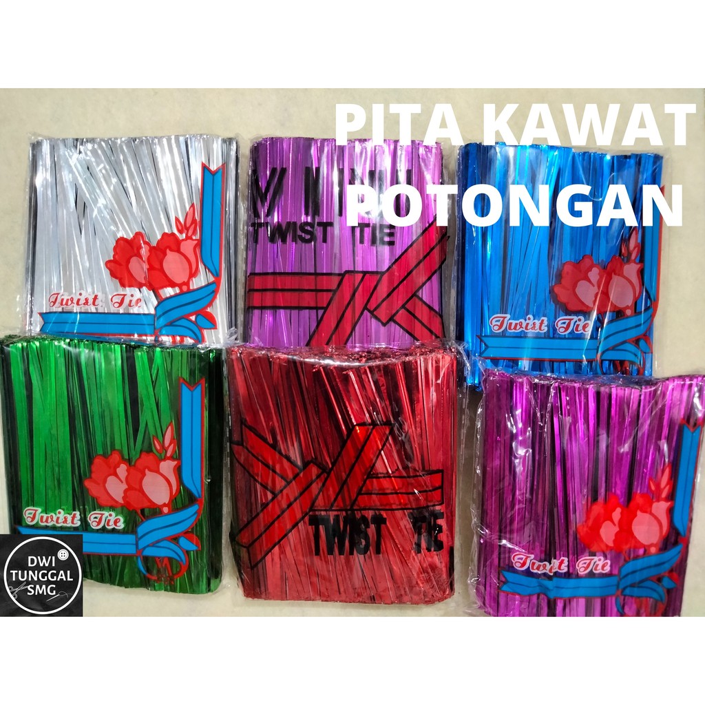 

PITA KAWAT SOUVENIR POTONGAN (TWIST TIE) per 2 pack